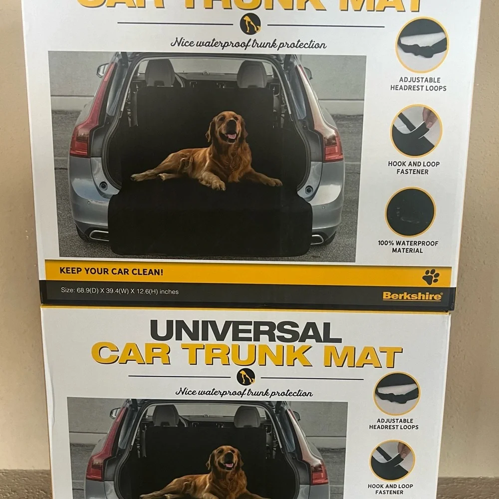 PET liner trunk cargo mat